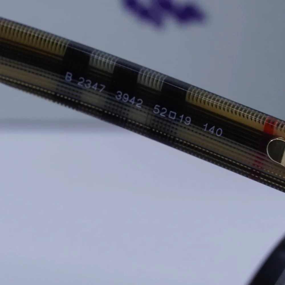 Burberry BE2347 3942 Square Eyeglasses 52mm – Black - Picture 4 of 10